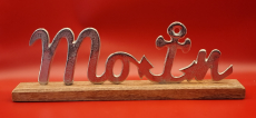 Schriftzug Moin Maritim