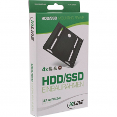 InLine® HDD-/SSD-Einbaurahmen, 2,5" auf 3,5"