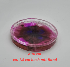 Untersetzer Rund, Pink