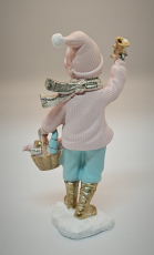 Winterkind aus Poly mint, rosa