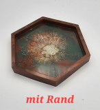 Untersetzer 6 eckig